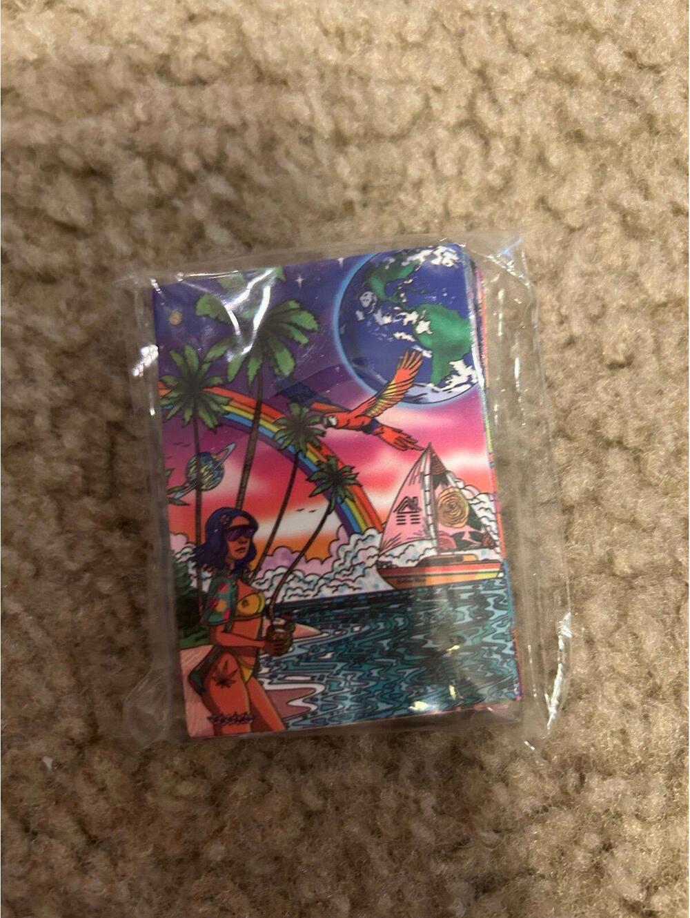 E237 Art craft graffiti sticker as shown cool designs mix 2 3/4'' BY 2 INCH